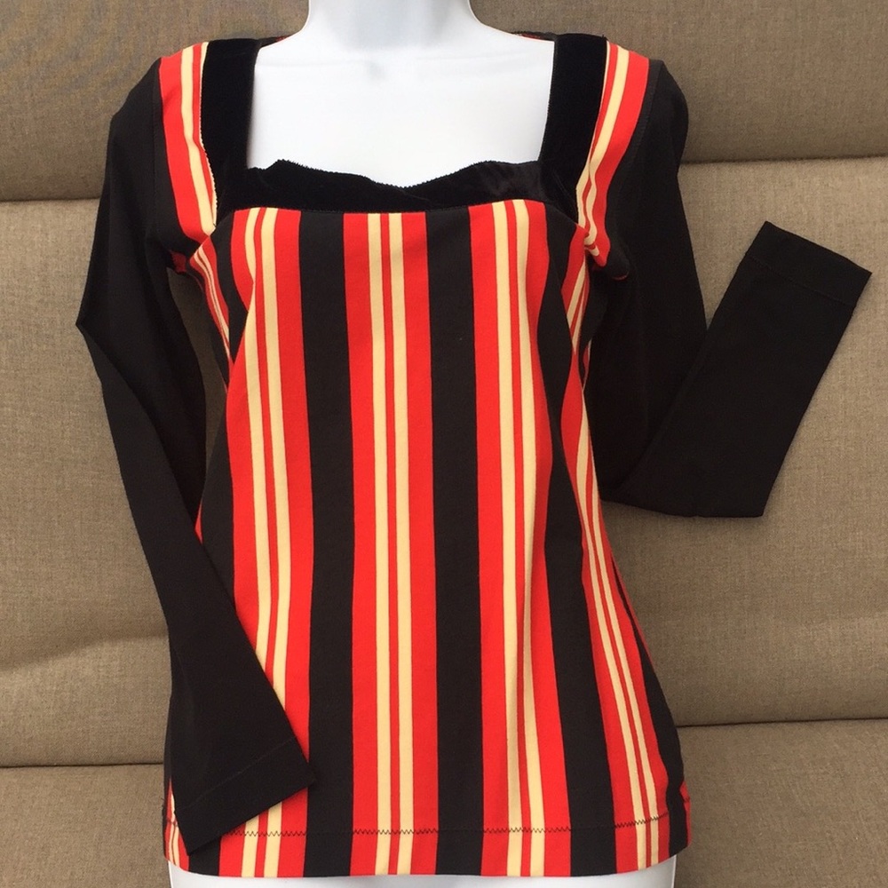 JEAN PAUL GAULTIER /Fuzzi Italian Long Sleeve Vintage Top